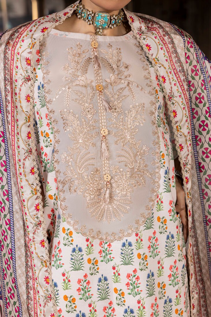 Skin Printed Lawn Shirt